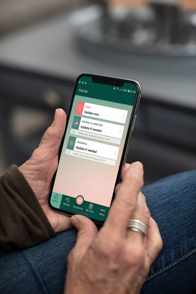 Oleena oncology symptom management digital therapeutic